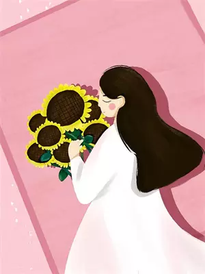 神女爱世人图片