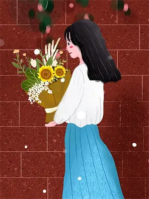 夏日花火海边我和你